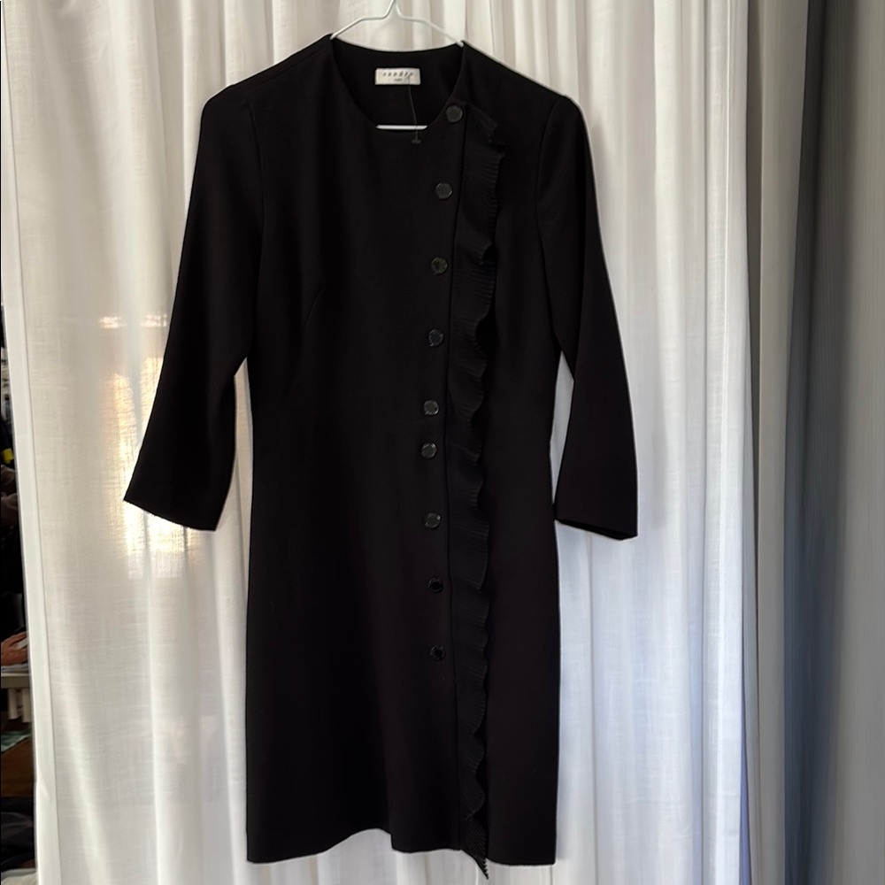 Sandro 36 black dress